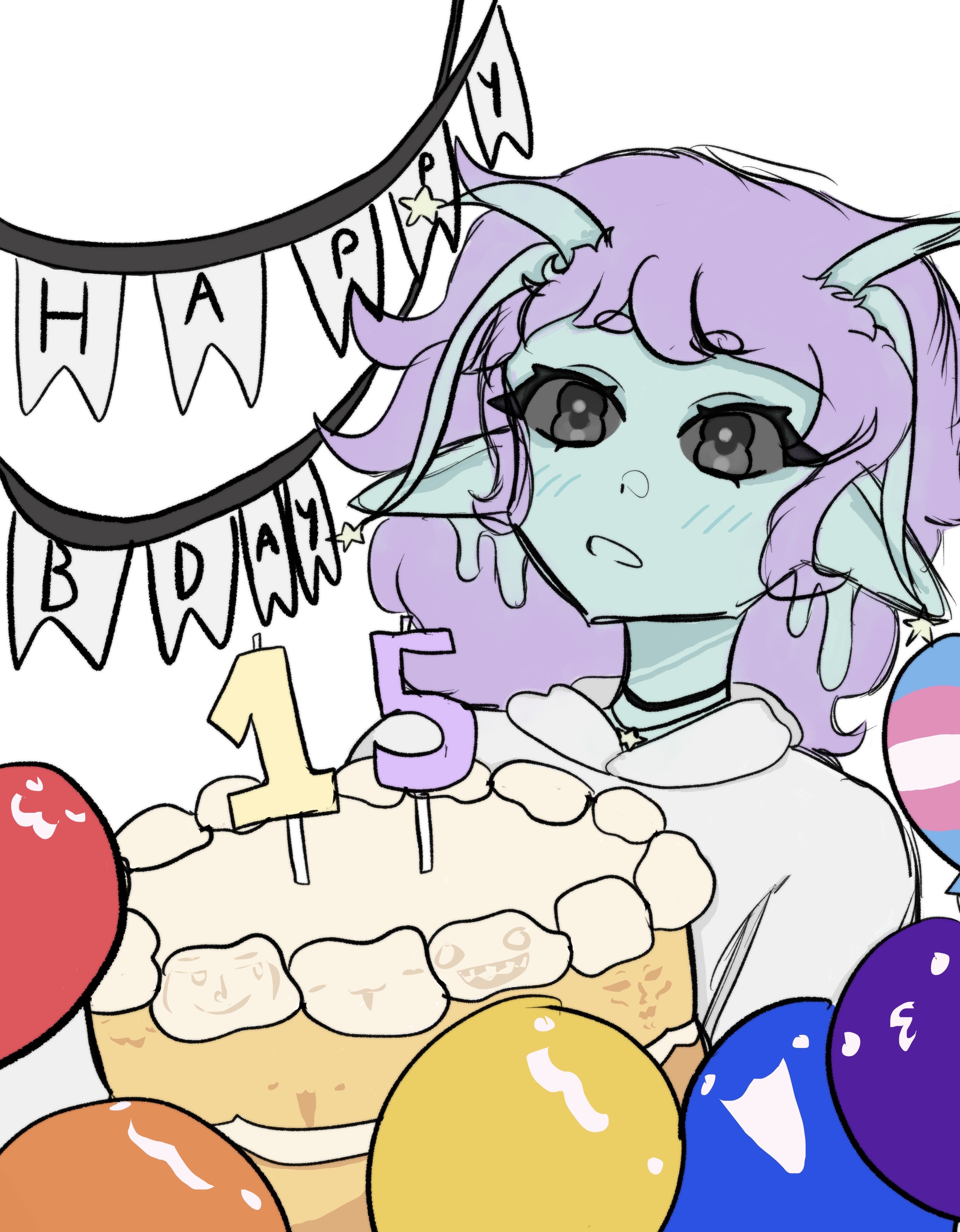 A birthday drawing for you heh